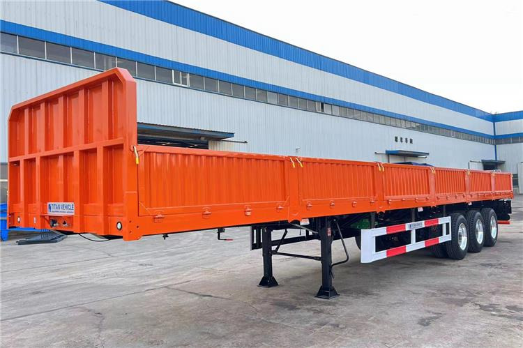 TITAN 600/800mm Hight Side Wall Trailer for Sale In Angola - Бортовий напівпричіп/ Платформа: фото 1 TITAN 600/800mm Hight Side Wall Trailer for Sale In Angola - Бортовий напівпричіп/ Платформа: фото 1