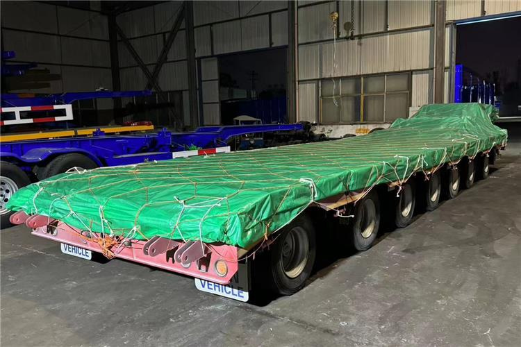 TITAN 7 Axle 120 Ton Lowbed Trailer for Sale In Saudi Arabia - Низькорамна платформа напівпричіп: фото 5 TITAN 7 Axle 120 Ton Lowbed Trailer for Sale In Saudi Arabia - Низькорамна платформа напівпричіп: фото 5