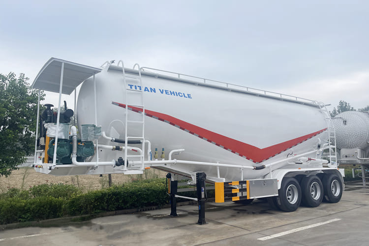 TITAN Cement Bulker Truck for Sale in Zambia - Напівпричіп цистерна для сипучих вантажів: фото 1 TITAN Cement Bulker Truck for Sale in Zambia - Напівпричіп цистерна для сипучих вантажів: фото 1