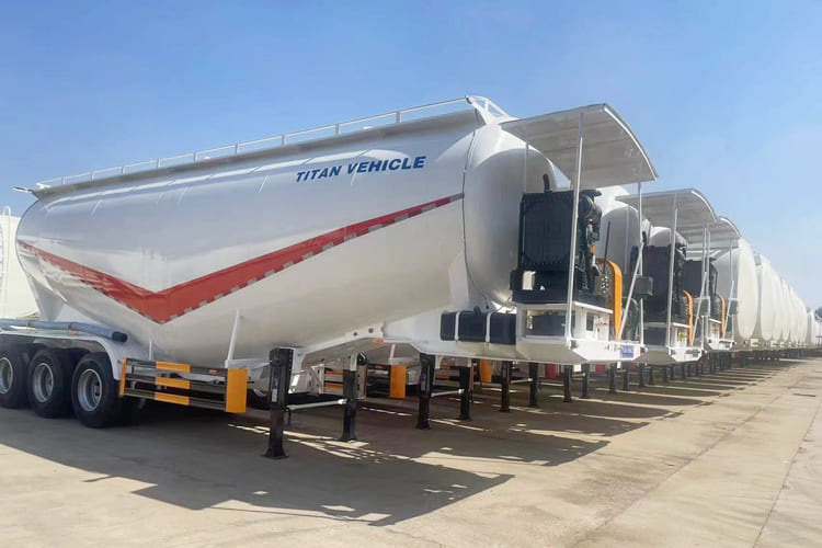 TITAN Cement Bulker Truck for Sale in Zambia - Напівпричіп цистерна для сипучих вантажів: фото 3 TITAN Cement Bulker Truck for Sale in Zambia - Напівпричіп цистерна для сипучих вантажів: фото 3