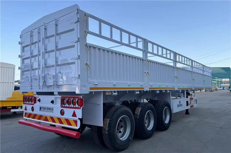 TITAN In Stock 30/40/50 Ton Fence Semi Trailer Transport Cargo Bulk In Senegal - Для перевезення худоби напівпричіп: фото 2 TITAN In Stock 30/40/50 Ton Fence Semi Trailer Transport Cargo Bulk In Senegal - Для перевезення худоби напівпричіп: фото 2