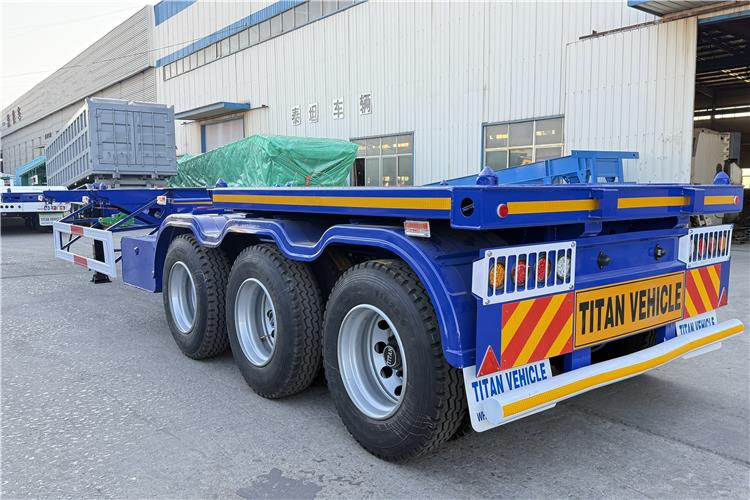 TITAN Sales Promotion 40 feet Container Trailer for Sale In Mexico - Шасі напівпричіп: фото 3 TITAN Sales Promotion 40 feet Container Trailer for Sale In Mexico - Шасі напівпричіп: фото 3