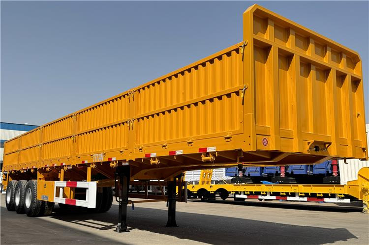 TITAN Tri Axle Side Wall Semi Trailer with 60 Ton Capcaity for Sale In Senegal - Бортовий напівпричіп/ Платформа: фото 2 TITAN Tri Axle Side Wall Semi Trailer with 60 Ton Capcaity for Sale In Senegal - Бортовий напівпричіп/ Платформа: фото 2
