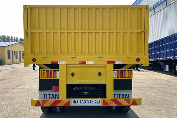 TITAN Triple Axle Trailer with Drop Side Trailer for Sale In Ghana - Бортовий напівпричіп/ Платформа: фото 5 TITAN Triple Axle Trailer with Drop Side Trailer for Sale In Ghana - Бортовий напівпричіп/ Платформа: фото 5