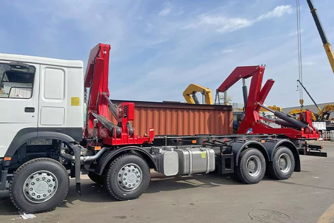 XCMG 20 Ft Side Lifter Truck for Sale in Papua New Guinea - Контейнеровоз/ Змінний кузов вантажівка: фото 1 XCMG 20 Ft Side Lifter Truck for Sale in Papua New Guinea - Контейнеровоз/ Змінний кузов вантажівка: фото 1