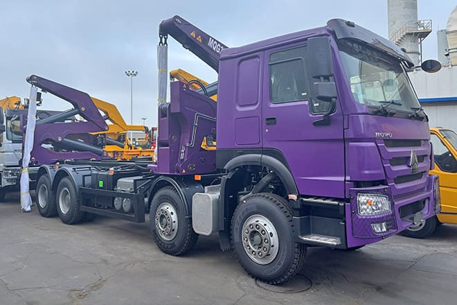 XCMG 37 Ton Container Side Lifter Truck for Sale in Kiribati - Контейнеровоз/ Змінний кузов вантажівка: фото 5 XCMG 37 Ton Container Side Lifter Truck for Sale in Kiribati - Контейнеровоз/ Змінний кузов вантажівка: фото 5