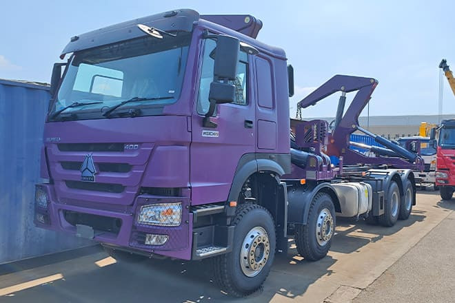 XCMG 37 Ton Container Side Lifter Truck for Sale in Kiribati - Контейнеровоз/ Змінний кузов вантажівка: фото 2 XCMG 37 Ton Container Side Lifter Truck for Sale in Kiribati - Контейнеровоз/ Змінний кузов вантажівка: фото 2