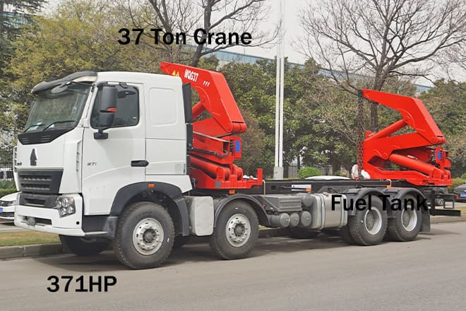 XCMG 37 Ton Side Loader Truck for Sale in Mexico - Контейнеровоз/ Змінний кузов вантажівка: фото 2 XCMG 37 Ton Side Loader Truck for Sale in Mexico - Контейнеровоз/ Змінний кузов вантажівка: фото 2