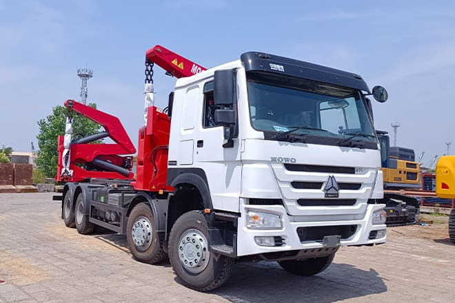 XCMG XCMG Side Loader Truck Container for Sale in Barbados - Контейнеровоз/ Змінний кузов вантажівка: фото 1 XCMG XCMG Side Loader Truck Container for Sale in Barbados - Контейнеровоз/ Змінний кузов вантажівка: фото 1