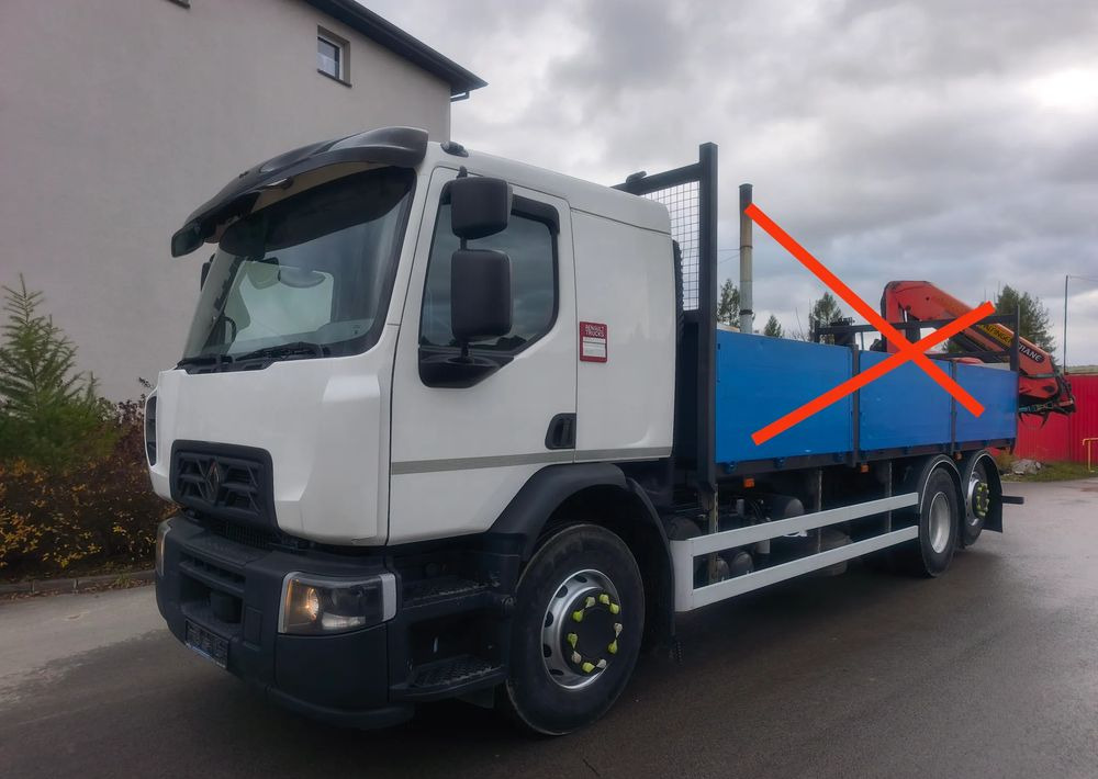 Renault D 26.320 6x2 podwozie do zabudowy - Вантажівка шасі: фото 1 Renault D 26.320 6x2 podwozie do zabudowy - Вантажівка шасі: фото 1