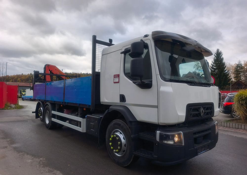 Renault Gama D 26.320 skrzynia hds palfinger PK15500 - Бортова вантажівка/ Платформа, Вантажівка з маніпулятором: фото 2 Renault Gama D 26.320 skrzynia hds palfinger PK15500 - Бортова вантажівка/ Платформа, Вантажівка з маніпулятором: фото 2