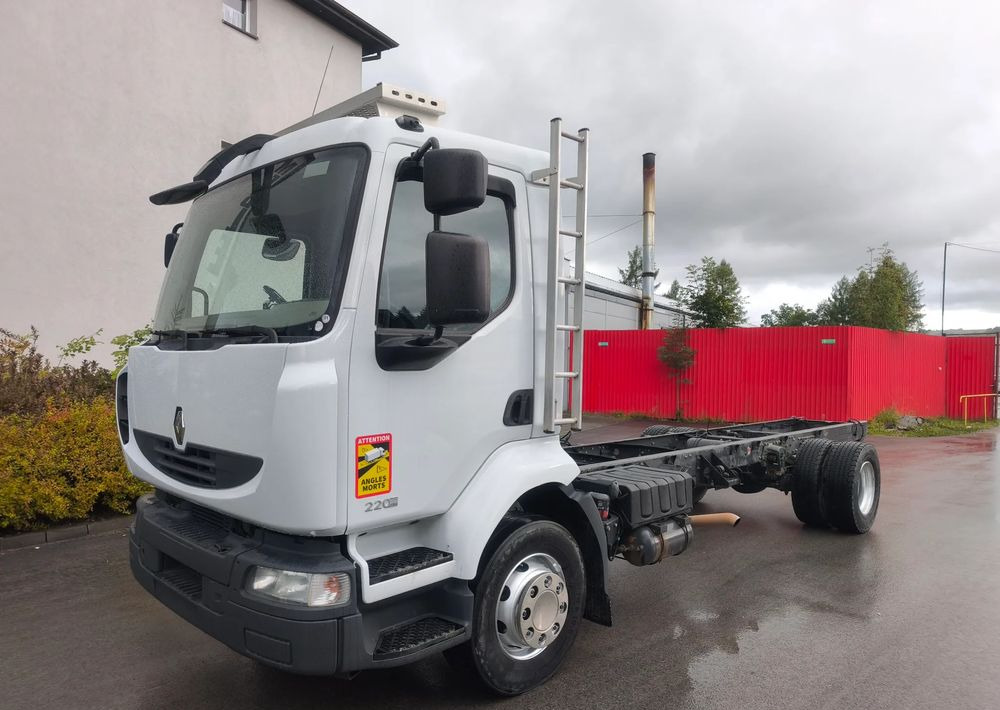 Renault Midlum 220.14 220.16 rama do zabudowy poduszka - Вантажівка шасі: фото 1 Renault Midlum 220.14 220.16 rama do zabudowy poduszka - Вантажівка шасі: фото 1