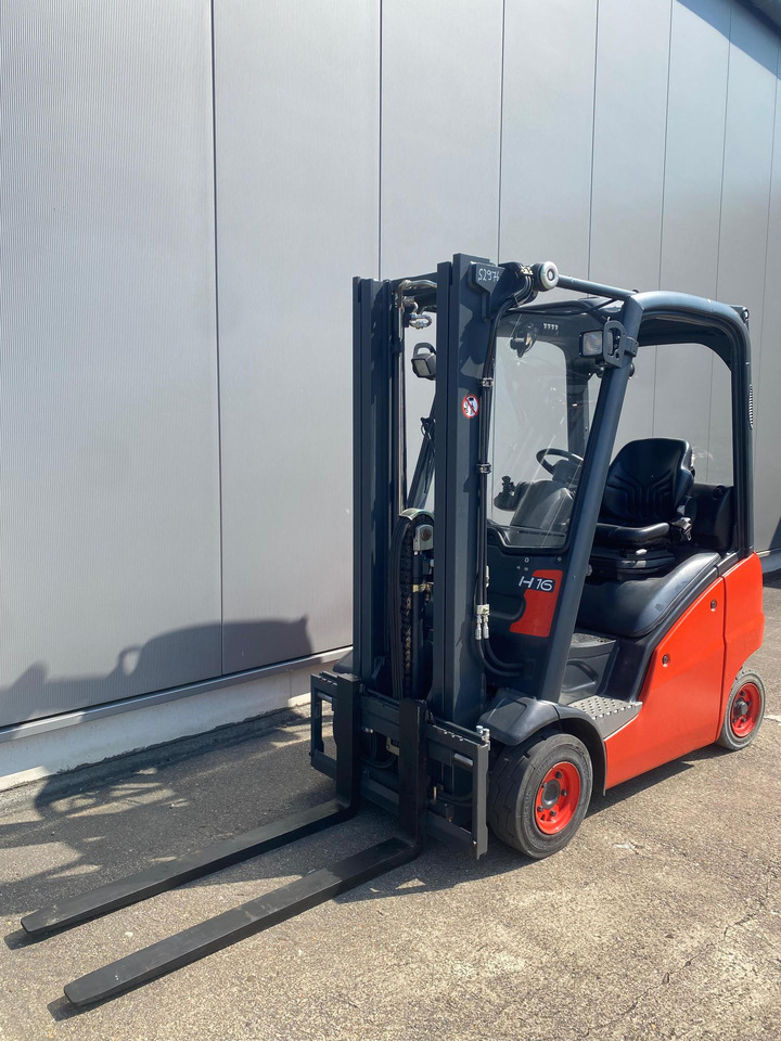 Linde Linde H 16 T - 2.575 h - Seitenschieber - - Газовий навантажувач: фото 1 Linde Linde H 16 T - 2.575 h - Seitenschieber - - Газовий навантажувач: фото 1