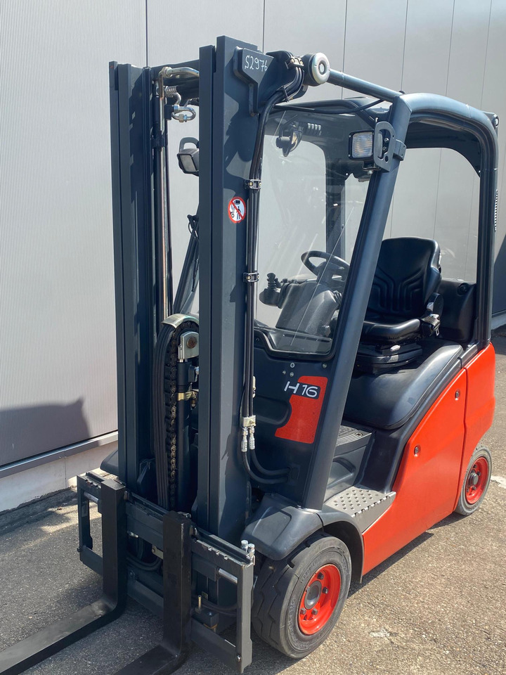 Linde Linde H 16 T - 2.575 h - Seitenschieber - - Газовий навантажувач: фото 3 Linde Linde H 16 T - 2.575 h - Seitenschieber - - Газовий навантажувач: фото 3