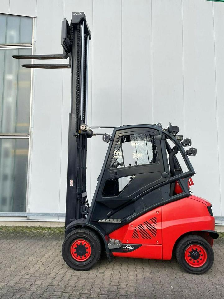 Linde Linde H 50 T - 7.390 h - Seitenschieber/Zinken neu - - Газовий навантажувач: фото 5 Linde Linde H 50 T - 7.390 h - Seitenschieber/Zinken neu - - Газовий навантажувач: фото 5