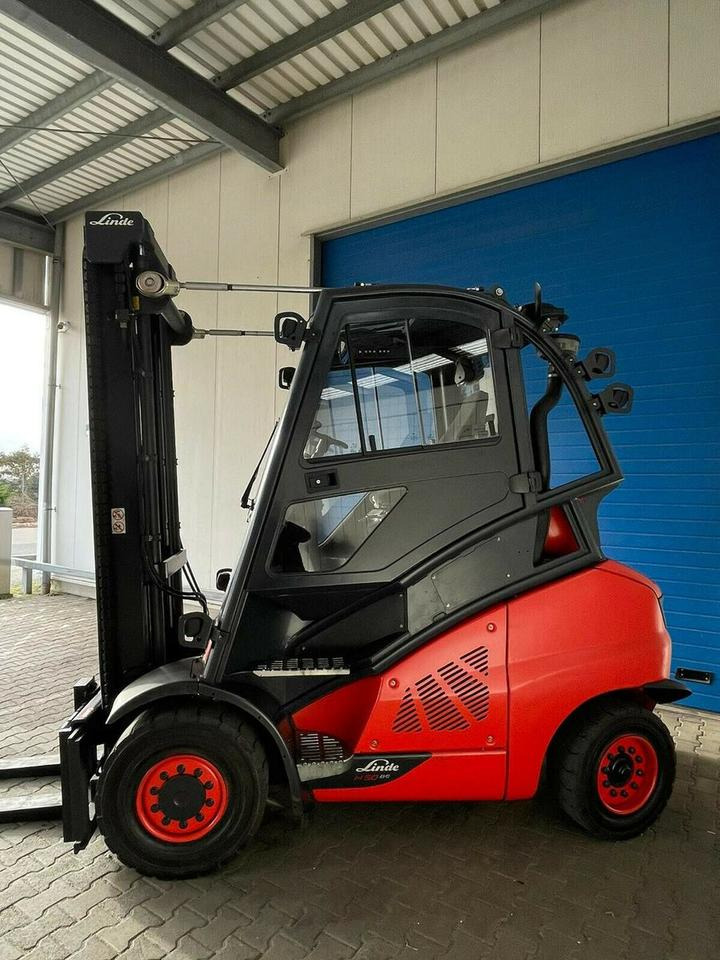 Linde Linde H 50 T - 7.390 h - Seitenschieber/Zinken neu - - Газовий навантажувач: фото 1 Linde Linde H 50 T - 7.390 h - Seitenschieber/Zinken neu - - Газовий навантажувач: фото 1