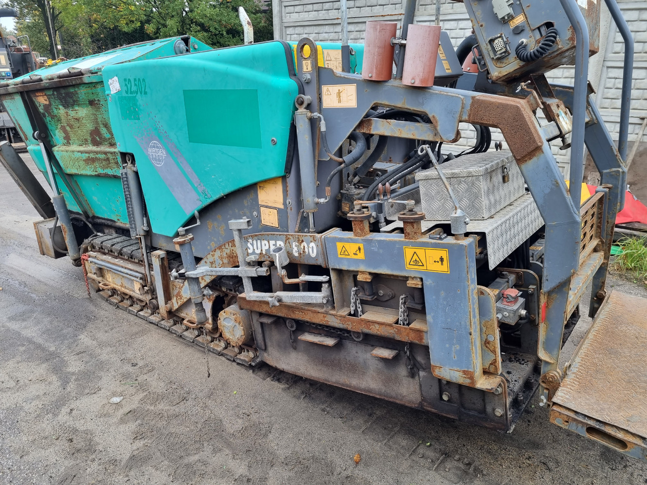 VÖGELE SUPER 800 - Асфальтоукладач: фото 3 VÖGELE SUPER 800 - Асфальтоукладач: фото 3