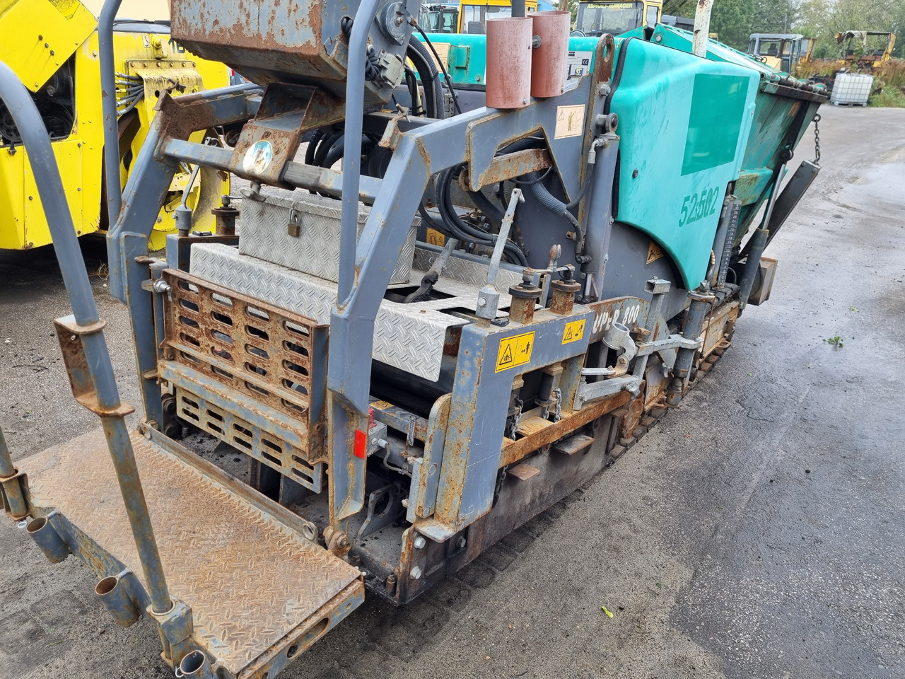 VÖGELE SUPER 800 - Асфальтоукладач: фото 2 VÖGELE SUPER 800 - Асфальтоукладач: фото 2