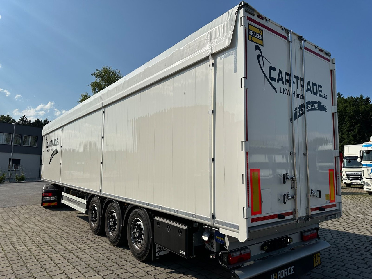 Kraker CF-200ZL Lift 92m³ Müllplane - З рухомою підлогою напівпричіп: фото 3 Kraker CF-200ZL Lift 92m³ Müllplane - З рухомою підлогою напівпричіп: фото 3