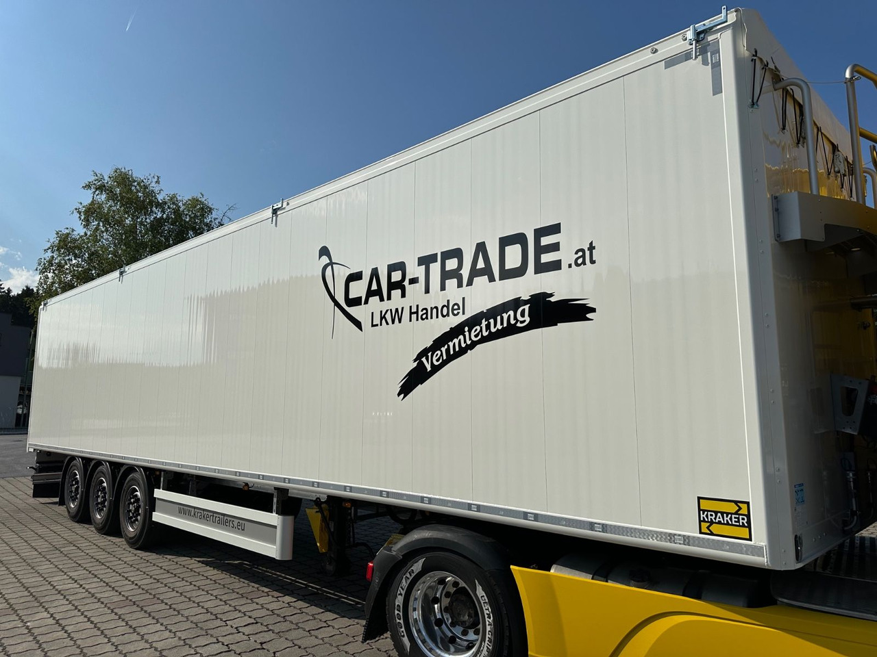 Kraker CF-200ZL Lift 92m³ Müllplane - З рухомою підлогою напівпричіп: фото 2 Kraker CF-200ZL Lift 92m³ Müllplane - З рухомою підлогою напівпричіп: фото 2