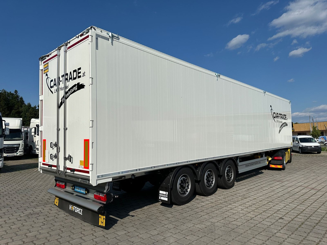 Kraker CF-200ZL Lift 92m³ Müllplane - З рухомою підлогою напівпричіп: фото 4 Kraker CF-200ZL Lift 92m³ Müllplane - З рухомою підлогою напівпричіп: фото 4