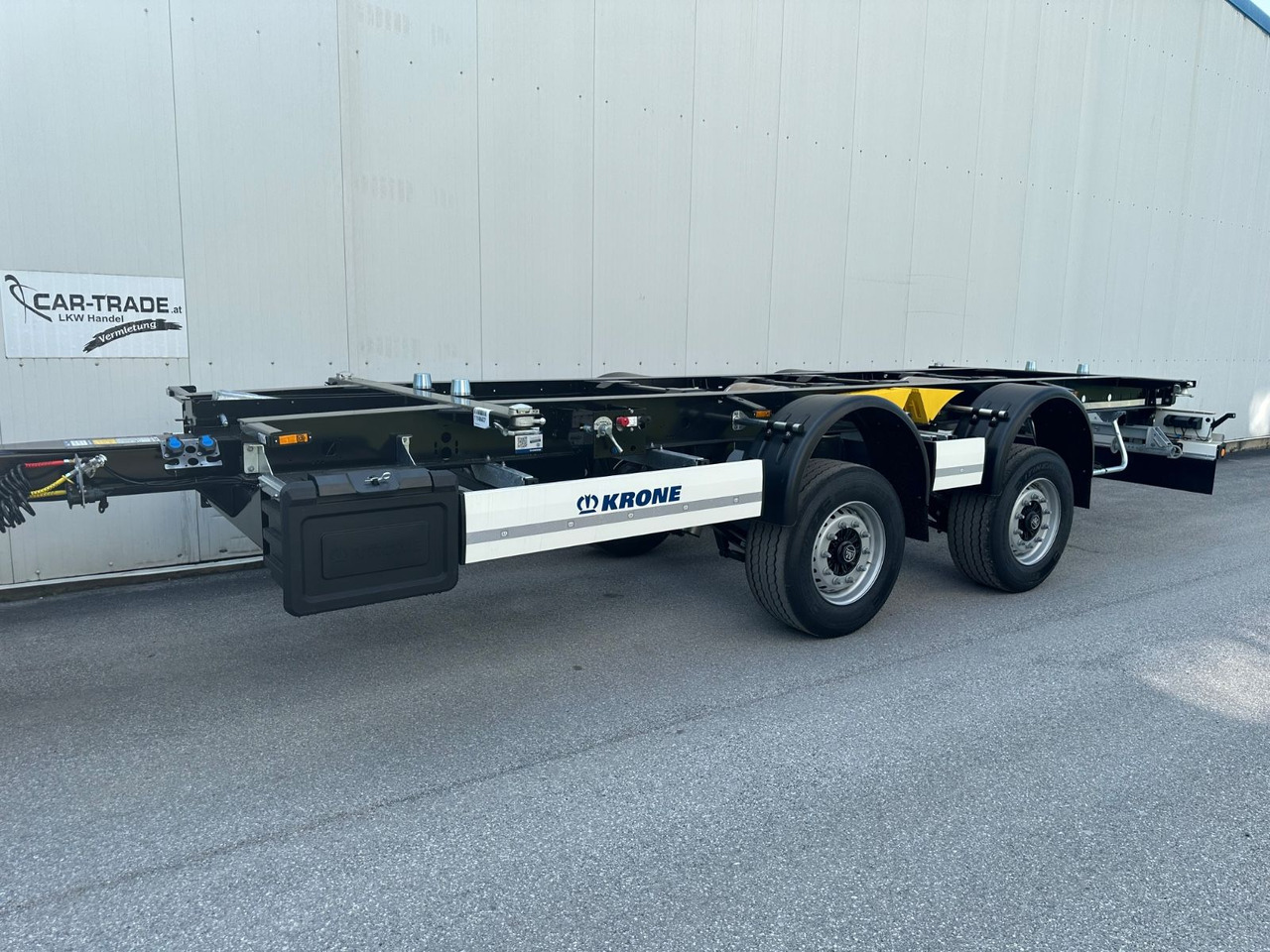 Krone ZZW 18elE10 Tadem BPW Maxi Krone ZZW 18elE10 Tadem BPW Maxi - Контейнеровоз/ Змінний кузов причіп: фото 4 Krone ZZW 18elE10 Tadem BPW Maxi Krone ZZW 18elE10 Tadem BPW Maxi - Контейнеровоз/ Змінний кузов причіп: фото 4