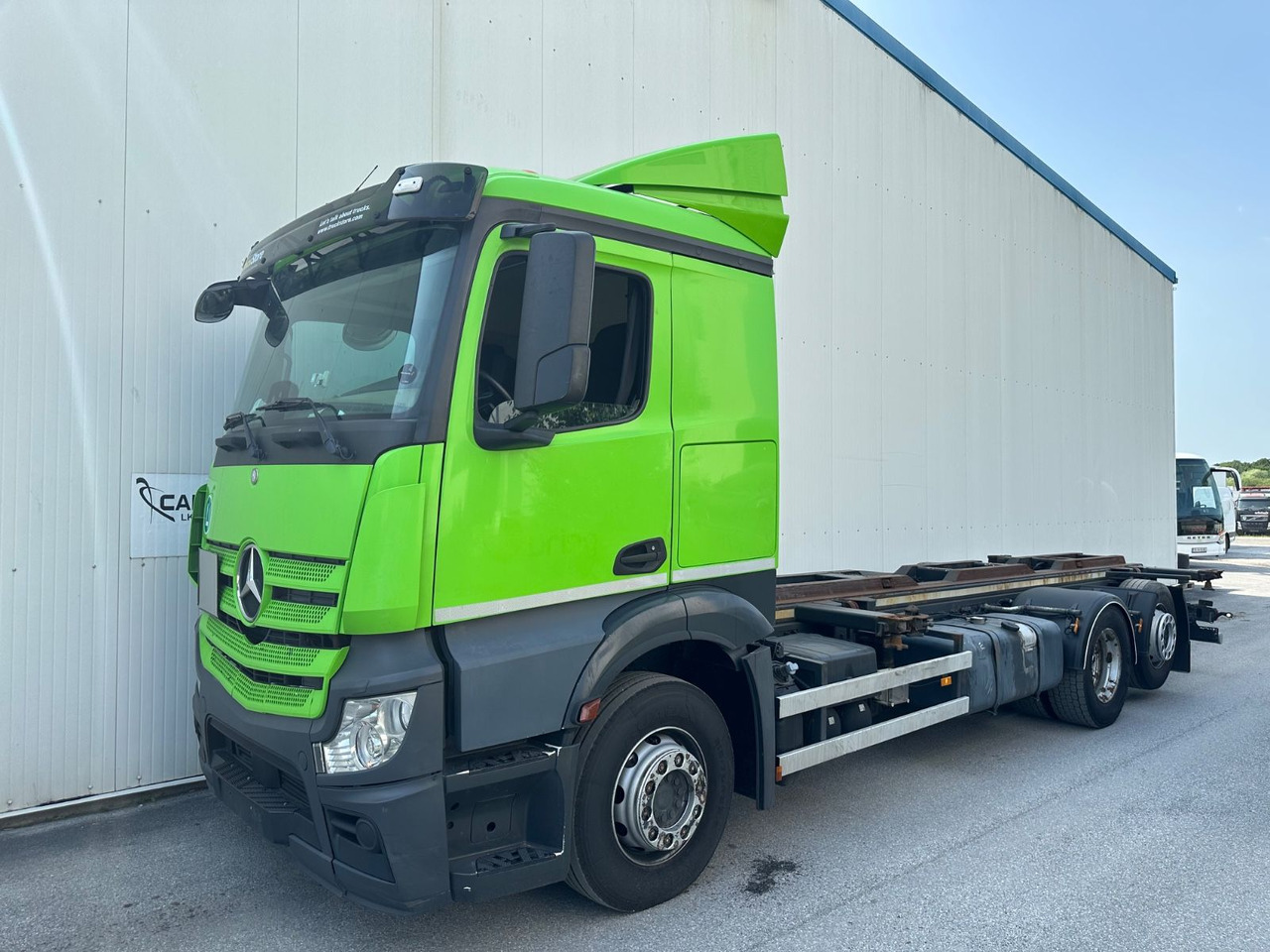 Mercedes-Benz Actros 2748 Wiesel Mafi Telberg - Контейнеровоз/ Змінний кузов вантажівка, Вантажівка з маніпулятором: фото 1 Mercedes-Benz Actros 2748 Wiesel Mafi Telberg - Контейнеровоз/ Змінний кузов вантажівка, Вантажівка з маніпулятором: фото 1