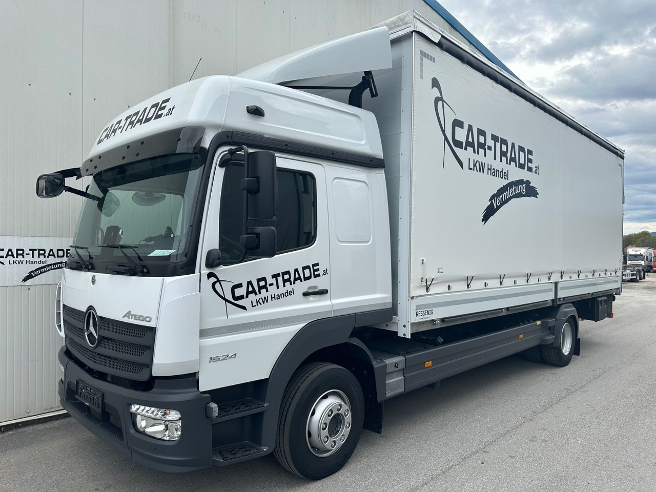 Mercedes-Benz Atego 1524 BigSpace LBW Navi/Kamera - Тентована вантажівка: фото 1 Mercedes-Benz Atego 1524 BigSpace LBW Navi/Kamera - Тентована вантажівка: фото 1