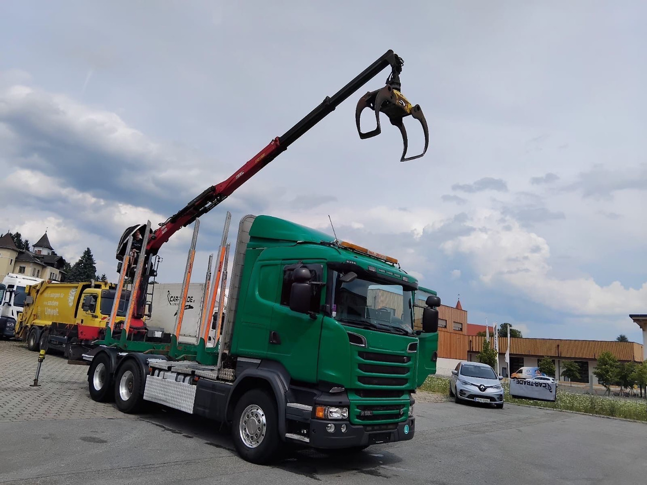 Scania R 580 V8 Penz Kran 2x Telespok - Лісовоз, Вантажівка з маніпулятором: фото 5 Scania R 580 V8 Penz Kran 2x Telespok - Лісовоз, Вантажівка з маніпулятором: фото 5