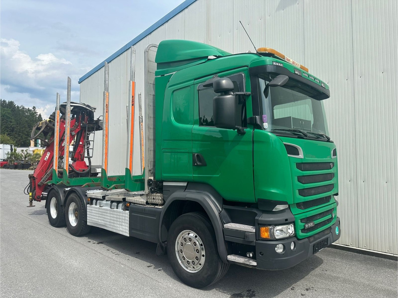 Scania R 580 V8 Penz Kran 2x Telespok - Лісовоз, Вантажівка з маніпулятором: фото 2 Scania R 580 V8 Penz Kran 2x Telespok - Лісовоз, Вантажівка з маніпулятором: фото 2