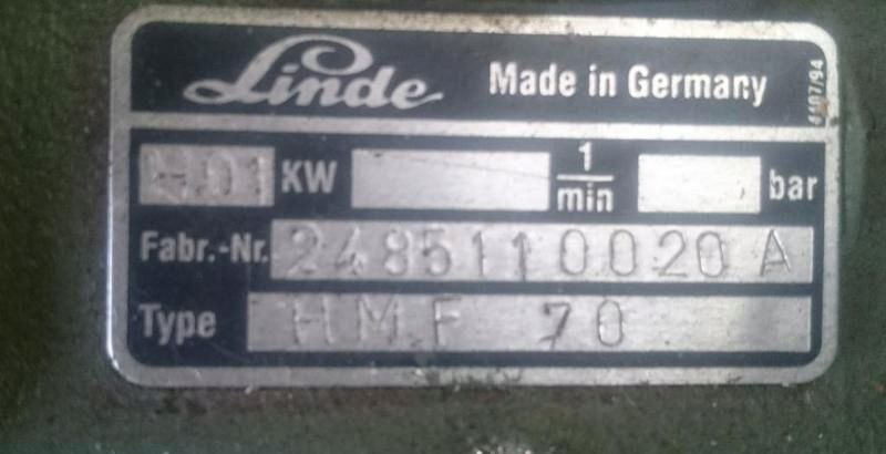 SILNIK HYDRAULICZNY LINDE HMF-70 - Гідравліка: фото 2 SILNIK HYDRAULICZNY LINDE HMF-70 - Гідравліка: фото 2