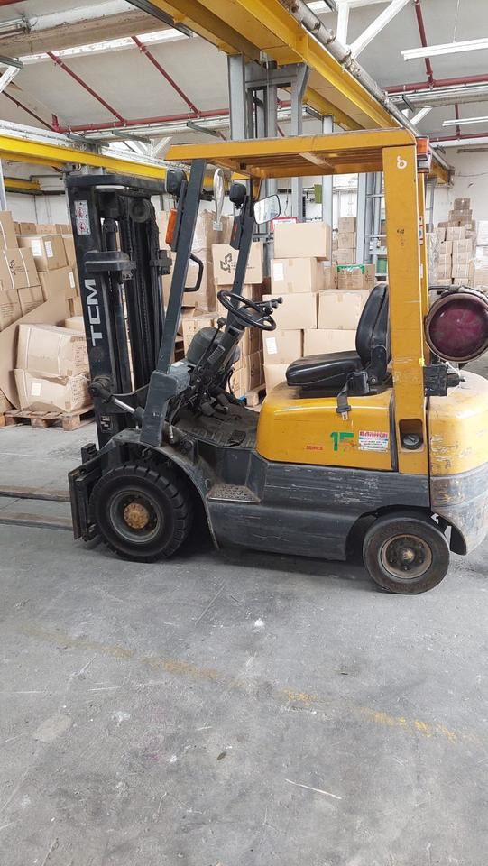 Gabelstapler TCM + Gas + 1,3 t Hub + Bj. 1999 - Газовий навантажувач: фото 1 Gabelstapler TCM + Gas + 1,3 t Hub + Bj. 1999 - Газовий навантажувач: фото 1