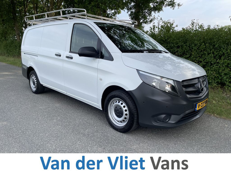 Mercedes-Benz Vito 114 CDI 136pk E6 Automaat Lang 3 zits BPM Vrij! Lease €380 p/m, Airco, Navi+Camera, Trekhaak, PDC, Imperiaal, Bedrijfsinrichting, Onderhoudshistorie aanwezig - Легковий фургон: фото 1 Mercedes-Benz Vito 114 CDI 136pk E6 Automaat Lang 3 zits BPM Vrij! Lease €380 p/m, Airco, Navi+Camera, Trekhaak, PDC, Imperiaal, Bedrijfsinrichting, Onderhoudshistorie aanwezig - Легковий фургон: фото 1