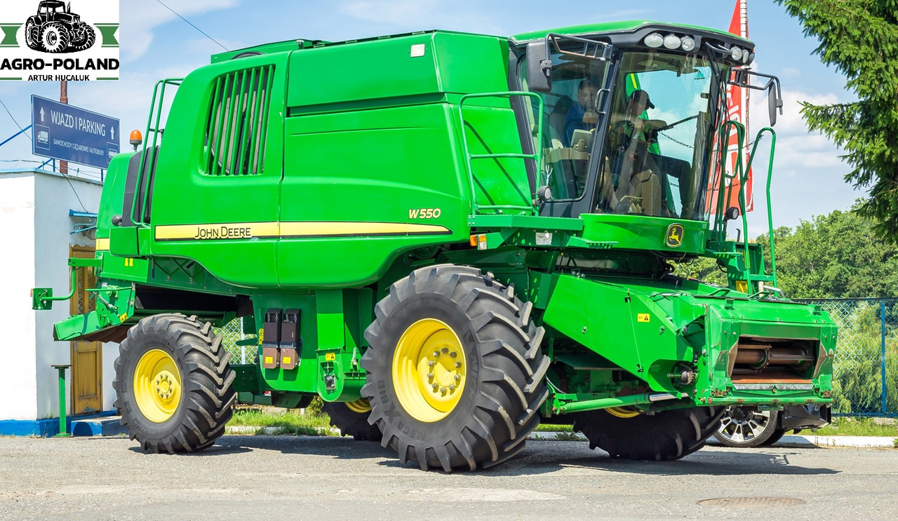 JOHN DEERE W 550 - 2981 h - 5,5 M - 2011 ROK - Зернозбиральний комбайн: фото 1 JOHN DEERE W 550 - 2981 h - 5,5 M - 2011 ROK - Зернозбиральний комбайн: фото 1