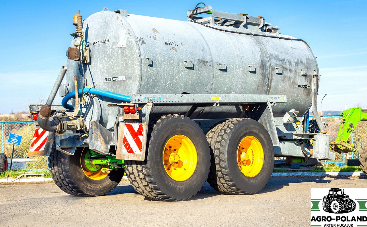 JOSKIN 14000 TS KOMFORT 2 - 2007 ROK - 14000 L - SKRĘTNA OŚ - Розкидач рідких добрив: фото 3 JOSKIN 14000 TS KOMFORT 2 - 2007 ROK - 14000 L - SKRĘTNA OŚ - Розкидач рідких добрив: фото 3