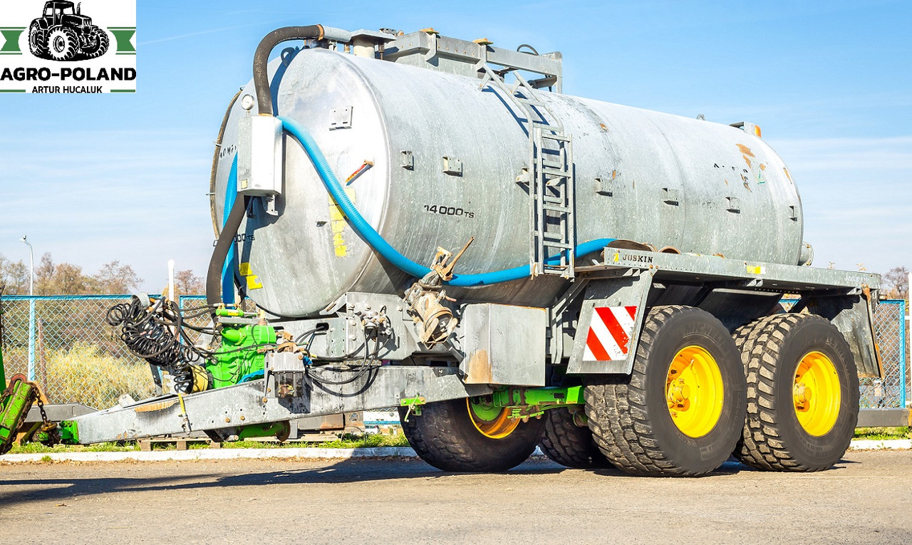 JOSKIN 14000 TS KOMFORT 2 - 2007 ROK - 14000 L - SKRĘTNA OŚ - Розкидач рідких добрив: фото 1 JOSKIN 14000 TS KOMFORT 2 - 2007 ROK - 14000 L - SKRĘTNA OŚ - Розкидач рідких добрив: фото 1