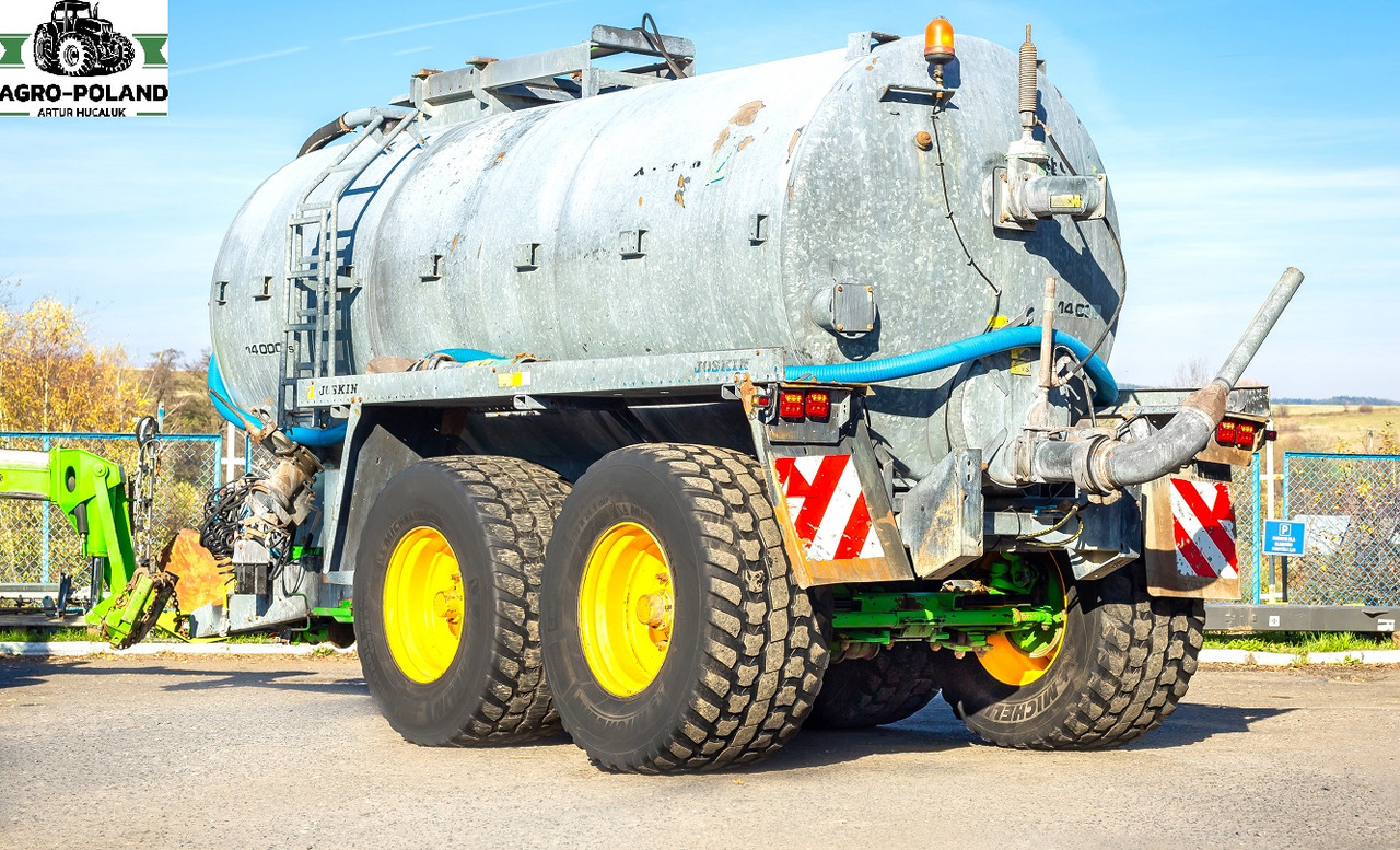 JOSKIN 14000 TS KOMFORT 2 - 2007 ROK - 14000 L - SKRĘTNA OŚ - Розкидач рідких добрив: фото 4 JOSKIN 14000 TS KOMFORT 2 - 2007 ROK - 14000 L - SKRĘTNA OŚ - Розкидач рідких добрив: фото 4
