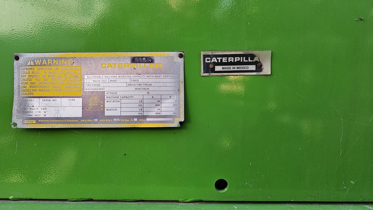 Навантажувач підвищеної прохідності CATERPILLAR V330B: фото 15