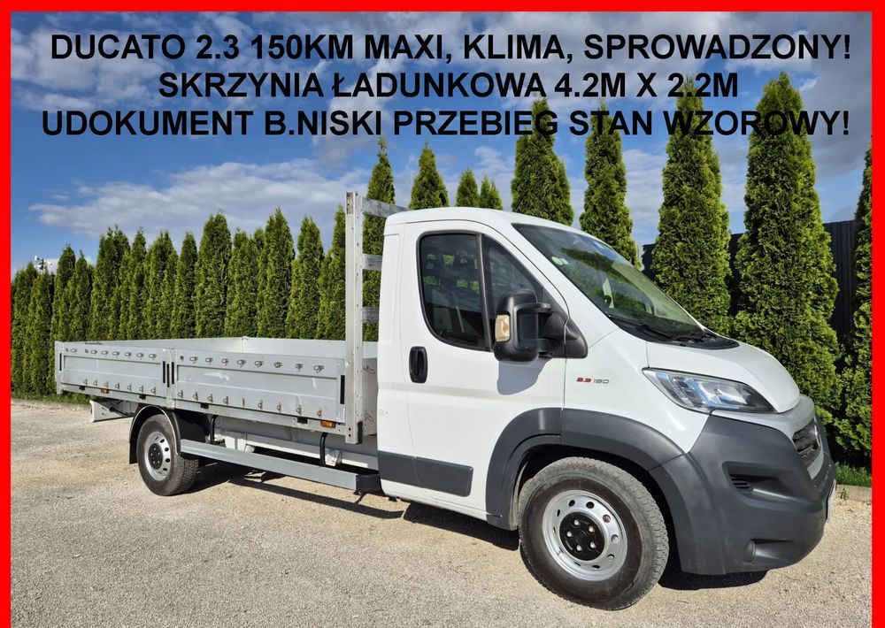 Fiat DUCATO 2.3 150KM MAXI - Легка бортова вантажівка: фото 2 Fiat DUCATO 2.3 150KM MAXI - Легка бортова вантажівка: фото 2