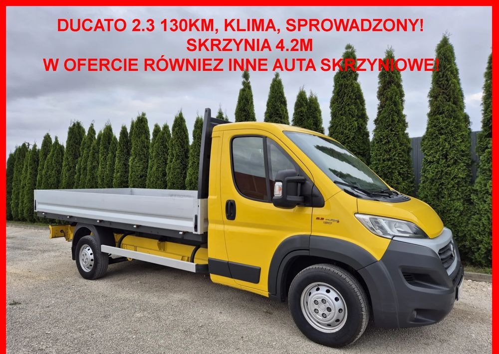 Fiat Ducato 2.3 130KM - Легка бортова вантажівка: фото 1 Fiat Ducato 2.3 130KM - Легка бортова вантажівка: фото 1
