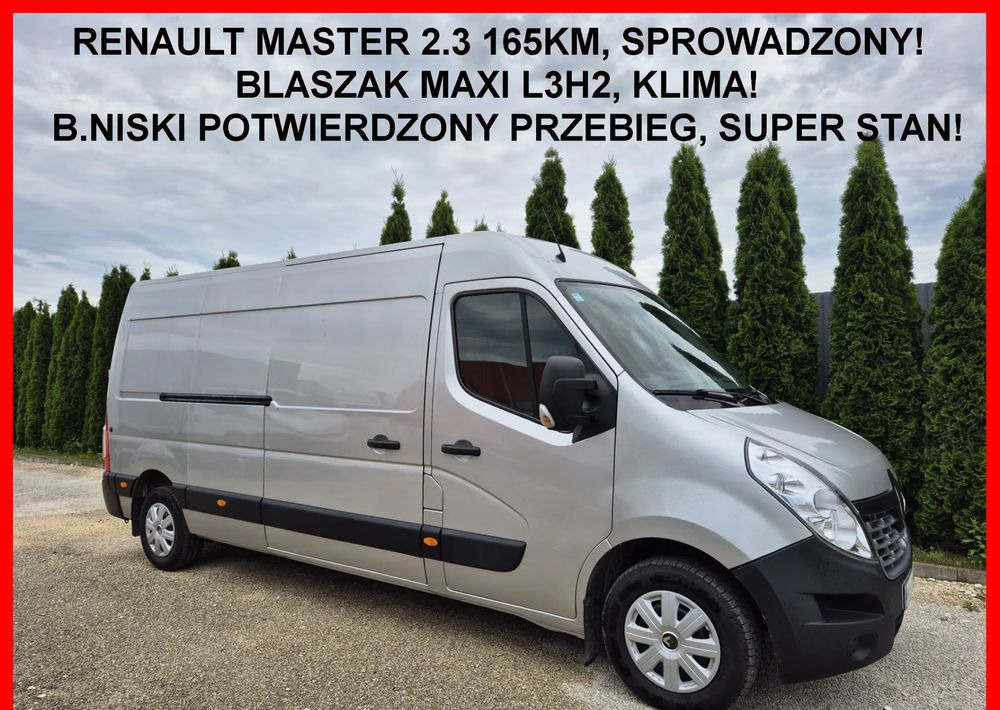 Renault Master 2.3 165KM - Суцільнометалевий фургон: фото 1 Renault Master 2.3 165KM - Суцільнометалевий фургон: фото 1