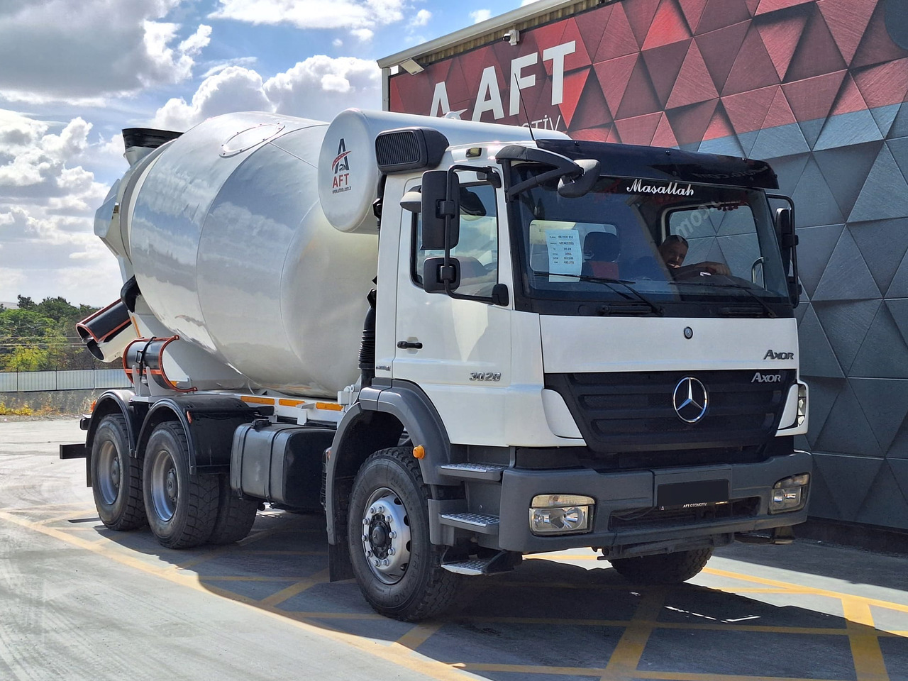 MERCEDES-BENZ AXOR 3028 - Автобетонозмішувач: фото 3 MERCEDES-BENZ AXOR 3028 - Автобетонозмішувач: фото 3