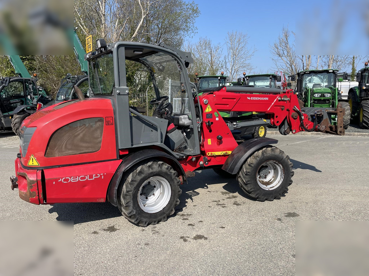 Телескопічний фронтальний навантажувач 2021 WEIDEMANN 2080LPT: фото 9