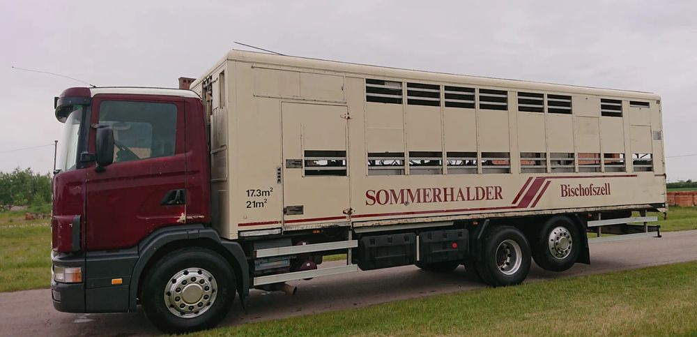 Scania 124 420 Do żywca - Для перевезення худоби вантажівка: фото 5 Scania 124 420 Do żywca - Для перевезення худоби вантажівка: фото 5