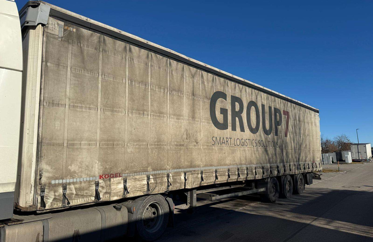 Kögel Mega SAF - Тентований напівпричіп: фото 1 Kögel Mega SAF - Тентований напівпричіп: фото 1