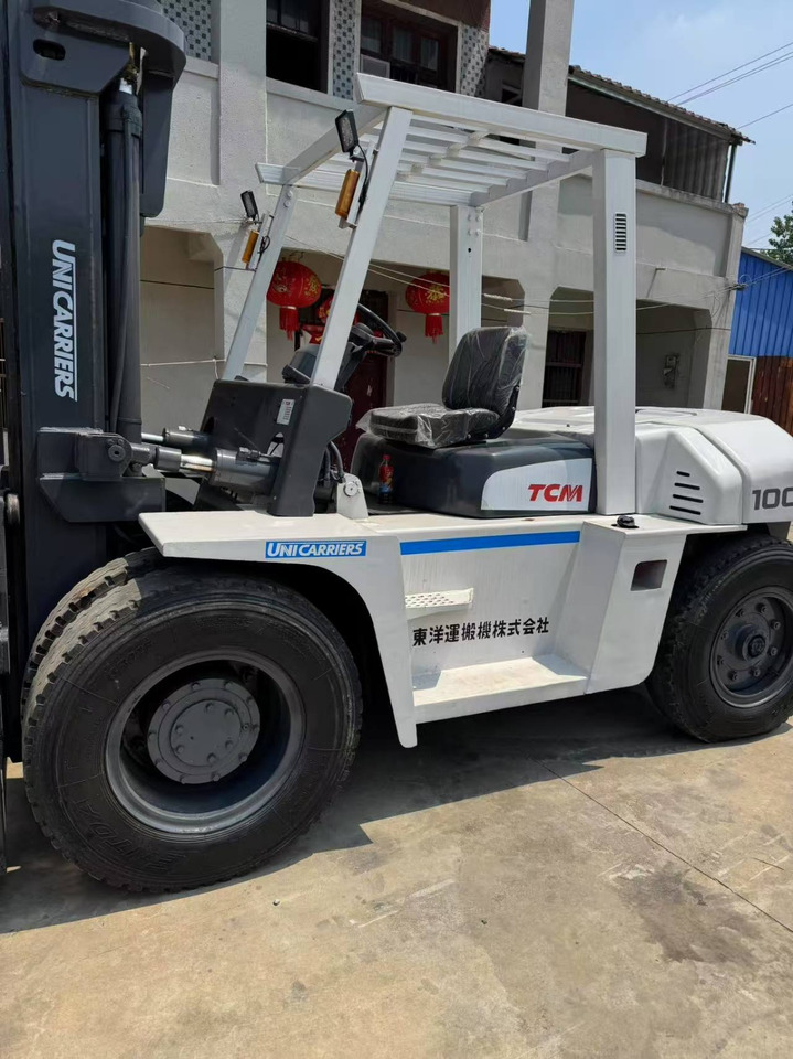 TCM fd100 used 2024 japan brand diesel forklift 10 ton class forklift - Дизельний навантажувач: фото 3 TCM fd100 used 2024 japan brand diesel forklift 10 ton class forklift - Дизельний навантажувач: фото 3