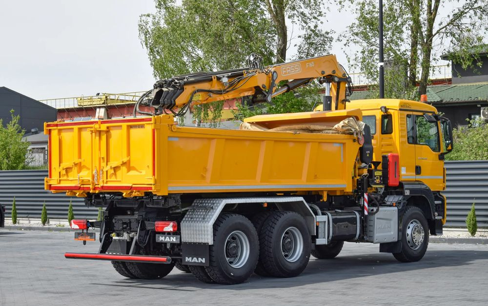 MAN TGS 26.400 / 6x4 / EURO 6 / UDT / HDS FASSI 165 / WYSUW x3 / ROTATOR / CHWYTAK / STEROWANIE RADIOWE / WZMOCNIONA RAMA / WYWROTKA / HYDROBURTA / AUTOMAT / 2017 / NOWE OPONY - 100% / NISKI PRZEBIEG  - Самоскид вантажівка: фото 5 MAN TGS 26.400 / 6x4 / EURO 6 / UDT / HDS FASSI 165 / WYSUW x3 / ROTATOR / CHWYTAK / STEROWANIE RADIOWE / WZMOCNIONA RAMA / WYWROTKA / HYDROBURTA / AUTOMAT / 2017 / NOWE OPONY - 100% / NISKI PRZEBIEG  - Самоскид вантажівка: фото 5