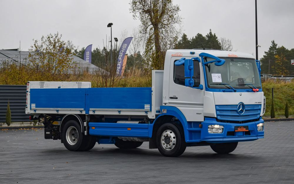Mercedes-Benz ATEGO 1521 / EURO 6 / SKRZYNIA 5 M / WINDA ANTEO / PODUSZKI NA TYLNEJ OSI / KLIMA / TEMPOMAT / ALUFELGI / SERWISOWANY / SPROWADZONY - Бортова вантажівка/ Платформа: фото 3 Mercedes-Benz ATEGO 1521 / EURO 6 / SKRZYNIA 5 M / WINDA ANTEO / PODUSZKI NA TYLNEJ OSI / KLIMA / TEMPOMAT / ALUFELGI / SERWISOWANY / SPROWADZONY - Бортова вантажівка/ Платформа: фото 3