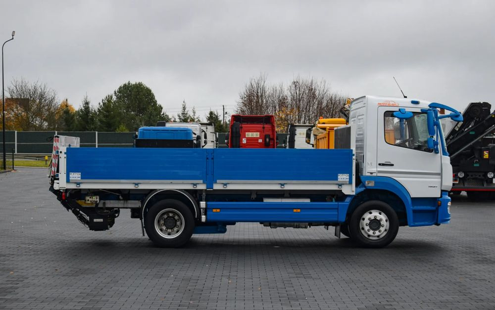Mercedes-Benz ATEGO 1521 / EURO 6 / SKRZYNIA 5 M / WINDA ANTEO / PODUSZKI NA TYLNEJ OSI / KLIMA / TEMPOMAT / ALUFELGI / SERWISOWANY / SPROWADZONY - Бортова вантажівка/ Платформа: фото 4 Mercedes-Benz ATEGO 1521 / EURO 6 / SKRZYNIA 5 M / WINDA ANTEO / PODUSZKI NA TYLNEJ OSI / KLIMA / TEMPOMAT / ALUFELGI / SERWISOWANY / SPROWADZONY - Бортова вантажівка/ Платформа: фото 4