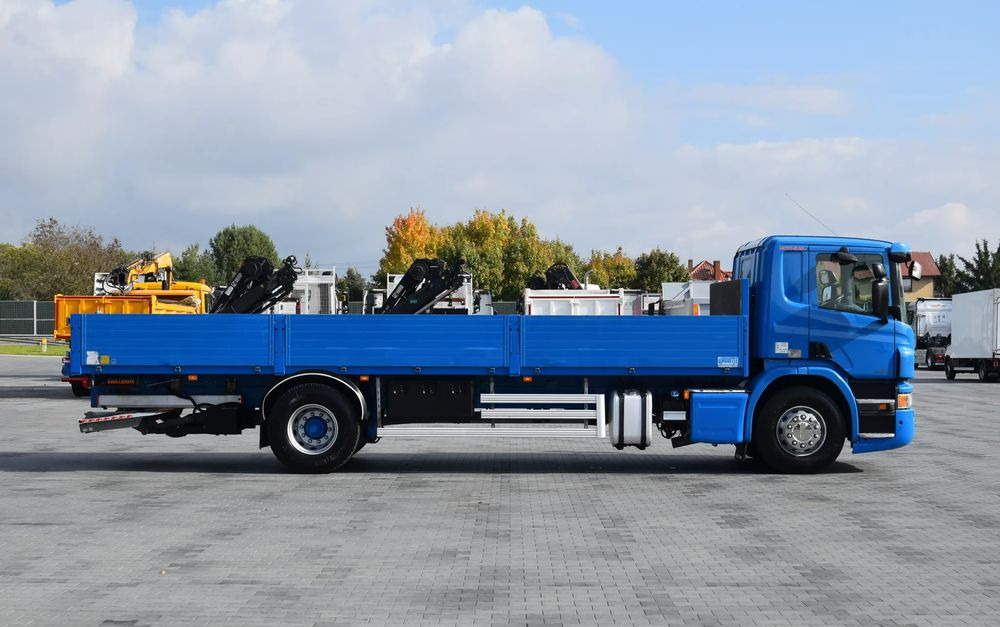 Scania P250 / EURO 6 / SKRZYNIA 7.8 M / WINDA DHOLLANDIA / PODUSZKI NA TYLNEJ OSI / RETARDER / KLIMA / TEMPOMAT / SERWISOWANY / SPROWADZONY - Бортова вантажівка/ Платформа: фото 4 Scania P250 / EURO 6 / SKRZYNIA 7.8 M / WINDA DHOLLANDIA / PODUSZKI NA TYLNEJ OSI / RETARDER / KLIMA / TEMPOMAT / SERWISOWANY / SPROWADZONY - Бортова вантажівка/ Платформа: фото 4